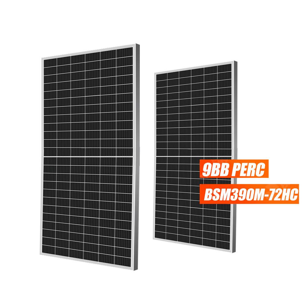 390w Half Cell Solar Pv Panel 9bb 390w 390watt 390wp 390 Watt Perc Solar Pv Module (3)