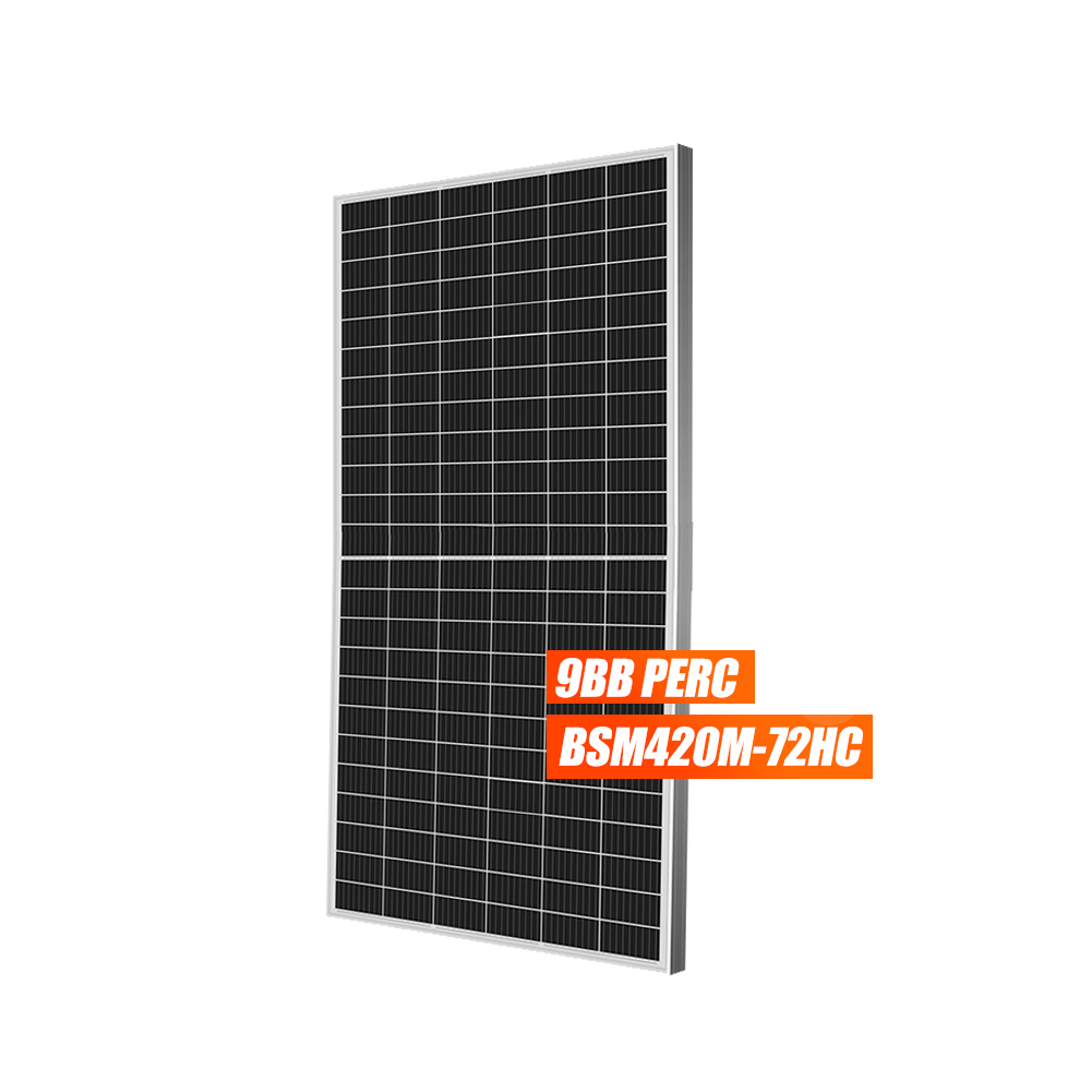 420w Half Cell Solar Pv Panel 9bb 420w 420watt 420wp 420 Watt Perc Solar Pv Module