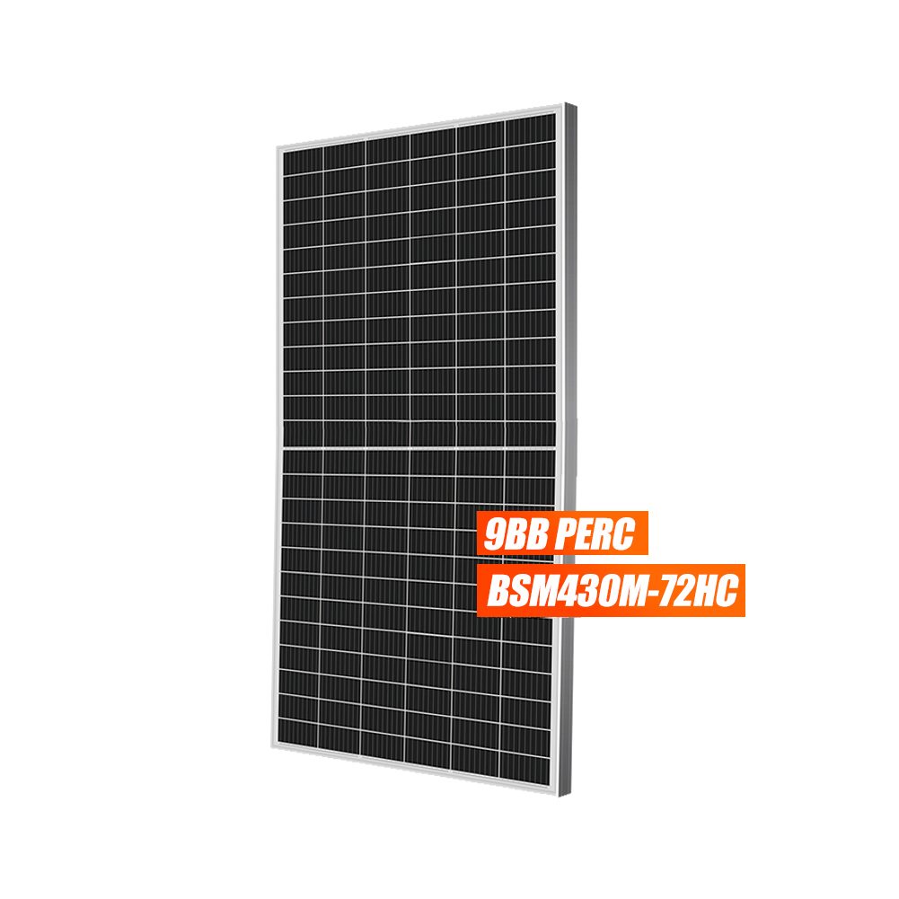 430w Half Cell Solar Pv Panel 9bb 430w 430watt 430wp 430 Watt Perc Solar Pv Module
