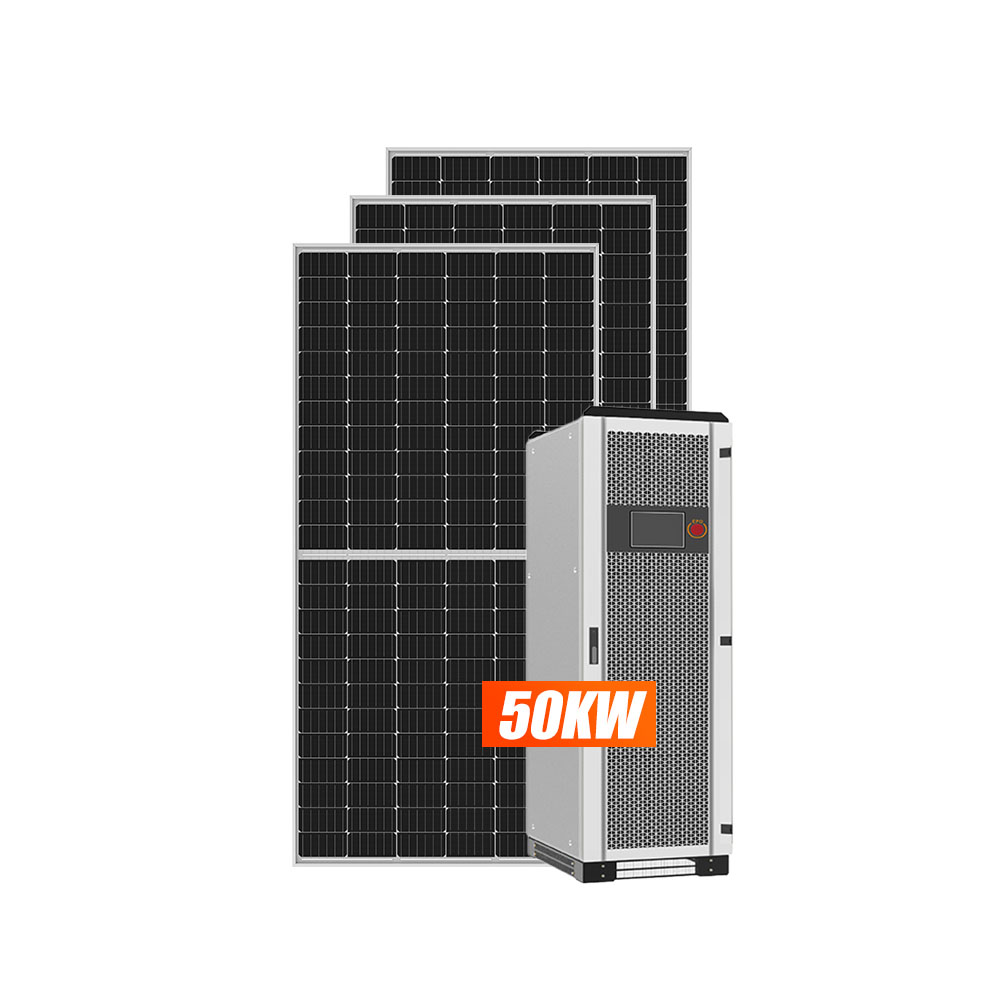 50kw Hybrid Solar Energy System 50KW Solar Storage System Industrial (4)
