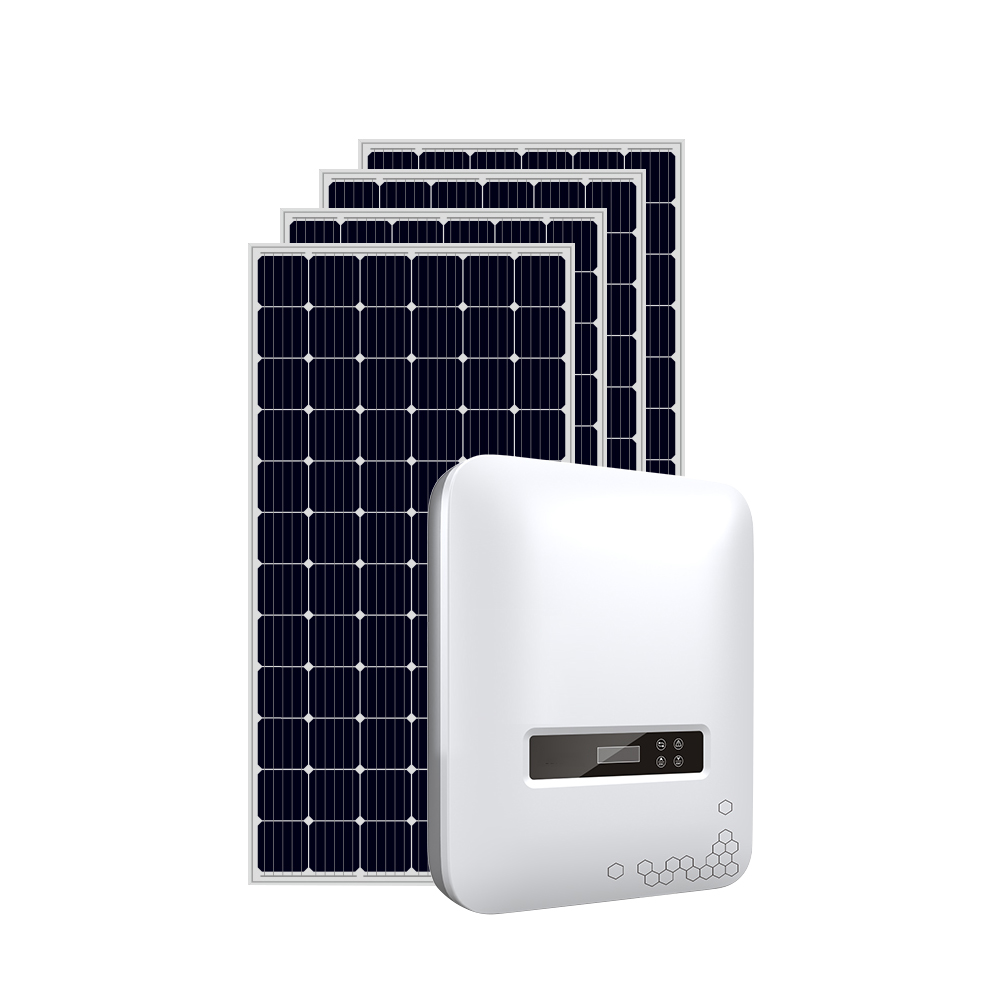 Grid Tied 3KW Solar System 3KW Home Solar Panel System 3000W PV Kit Photovoltaic Panel (1 (3)