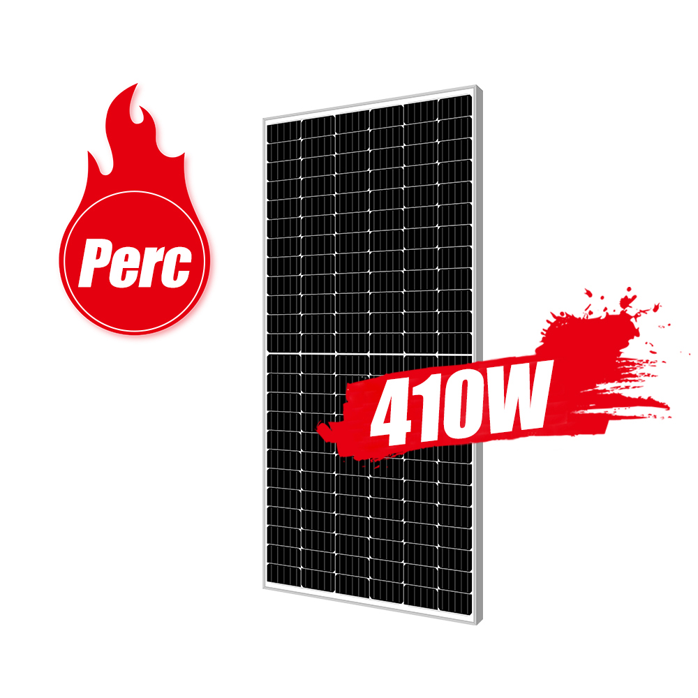 Hot Sale PV Solar Panel 410 W Mono Solar Panel 144 Half Cells 410W Perc Solar (1)