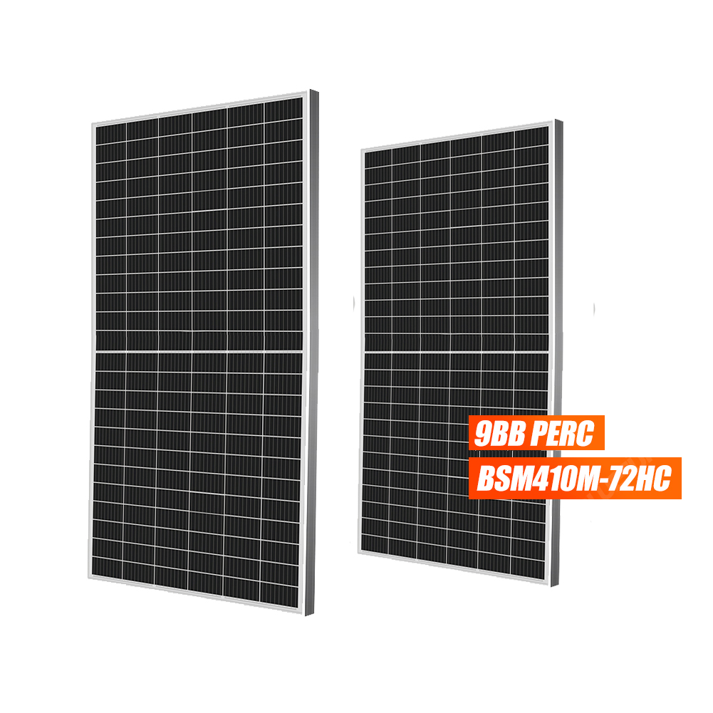 Mono 410W 9BB Half Cell Solar Panel 390W 395W 400W 405W 410W 420W 430W PERC S