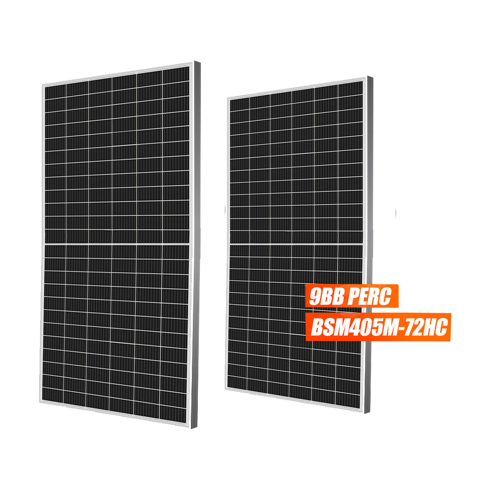 Monocrystalline 405W 9BB Half Cell Solar Panel 390W 395W 400W 405W PERC Solar Pan (4)