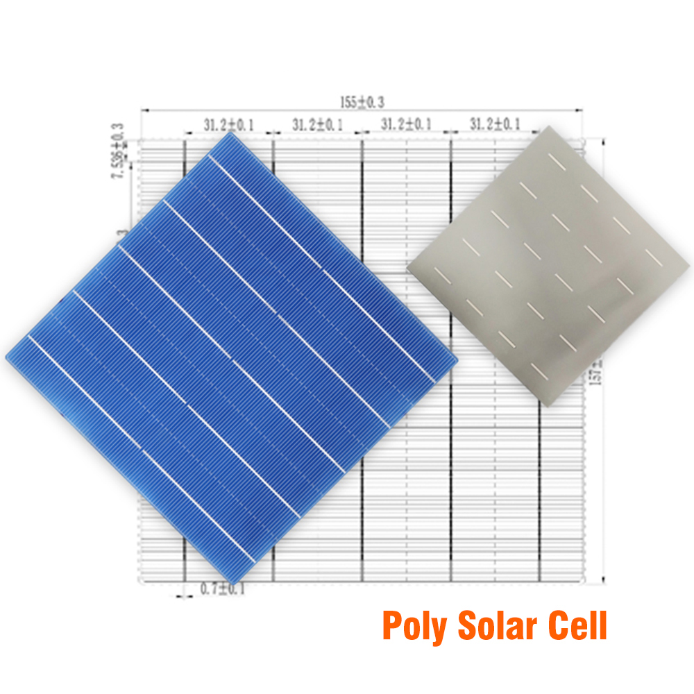 Solar Cells Poly Solar Cell For Solar Panel (5)